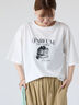 パンケーキモチーフTシャツ（オフホワイト）｜Lugnoncure（ルノンキュール）通販