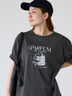 パンケーキモチーフTシャツ（チャコールグレー）｜Lugnoncure（ルノンキュール）通販