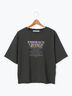 かすれロゴプリントTシャツ（オフホワイト/チャコールグレー/ブラック）｜Lugnoncure（ルノンキュール）通販
