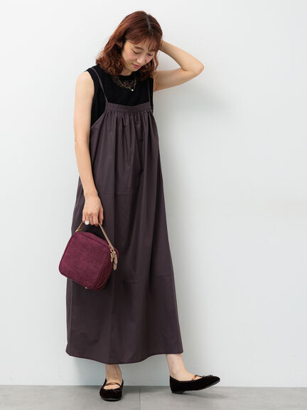 レース編みノースリーブニット（オフホワイト/ブラック/ブラウン）｜Lugnoncure（ルノンキュール）通販