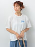 【接触冷感】ワンポイントロゴTシャツ（オフホワイト/ブラック/モカ）｜Lugnoncure（ルノンキュール）通販
