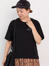 【接触冷感】ワンポイントロゴTシャツ（オフホワイト/ブラック/モカ）｜Lugnoncure（ルノンキュール）通販