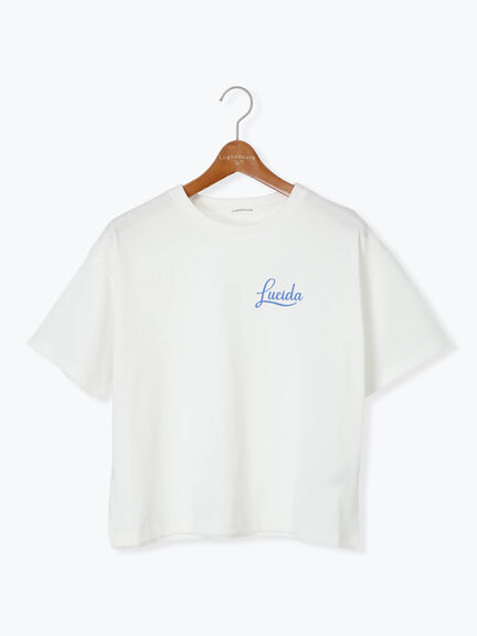 【接触冷感】ワンポイントロゴTシャツ（オフホワイト/ブラック/モカ）｜Lugnoncure（ルノンキュール）通販