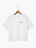 【接触冷感】ワンポイントロゴTシャツ（オフホワイト/ブラック/モカ）｜Lugnoncure（ルノンキュール）通販