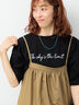 【接触冷感】筆記体ロゴBIGTシャツ（オフホワイト/チャコールグレー/ブラック）｜Lugnoncure（ルノンキュール）通販
