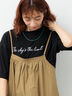 【接触冷感】筆記体ロゴBIGTシャツ（オフホワイト/チャコールグレー/ブラック）｜Lugnoncure（ルノンキュール）通販