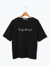 【接触冷感】筆記体ロゴBIGTシャツ（オフホワイト/チャコールグレー/ブラック）｜Lugnoncure（ルノンキュール）通販