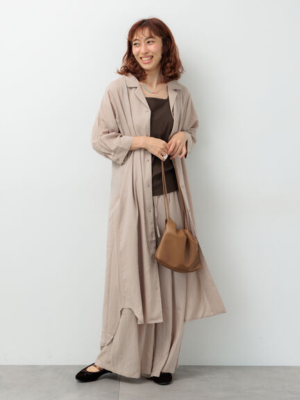 【抗菌防臭】前後2WAYタンクトップ《2025autumn catalog item》（オフホワイト/ブラック/カーキ）｜Lugnoncure（ルノンキュール）通販