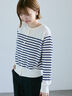 シルクタッチクルーカーディガン《2025autumn catalog item》（オフホワイト）｜Lugnoncure（ルノンキュール）通販