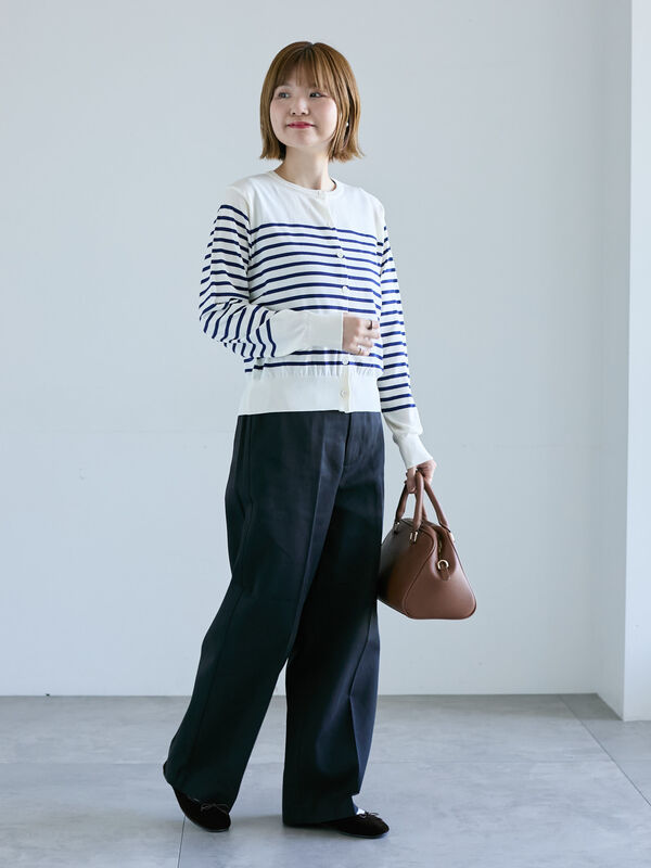 セール】 シルクタッチクルーカーディガン《2025autumn catalog