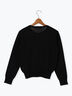 シルクタッチクルーカーディガン《2025autumn catalog item》（オフホワイト/ブラック/カーキ）｜Lugnoncure（ルノンキュール）通販