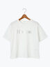 【接触冷感】箔プリントロゴTシャツ（オフホワイト/グレー/ブラック）｜Lugnoncure（ルノンキュール）通販