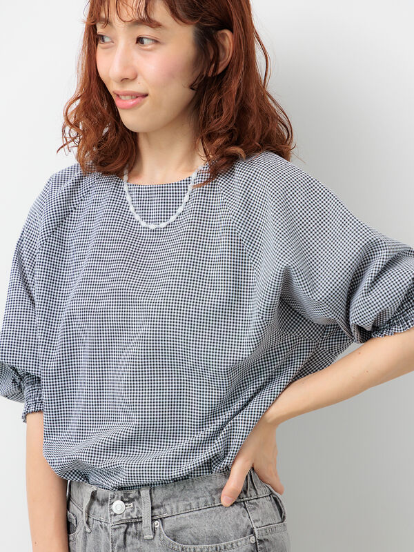 アソート袖口シャーリングブラウス（オフホワイト）｜Lugnoncure（ルノンキュール）通販