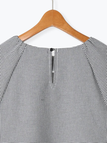 アソート袖口シャーリングブラウス（オフホワイト/チャコールグレー/ベージュ/ブラウン/ブルー）｜Lugnoncure（ルノンキュール）通販