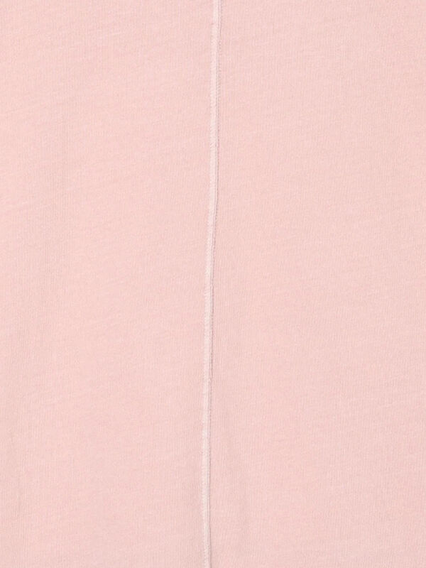 セール】 ピグメントグリッターロゴ7分袖Tシャツ（チャコールグレー