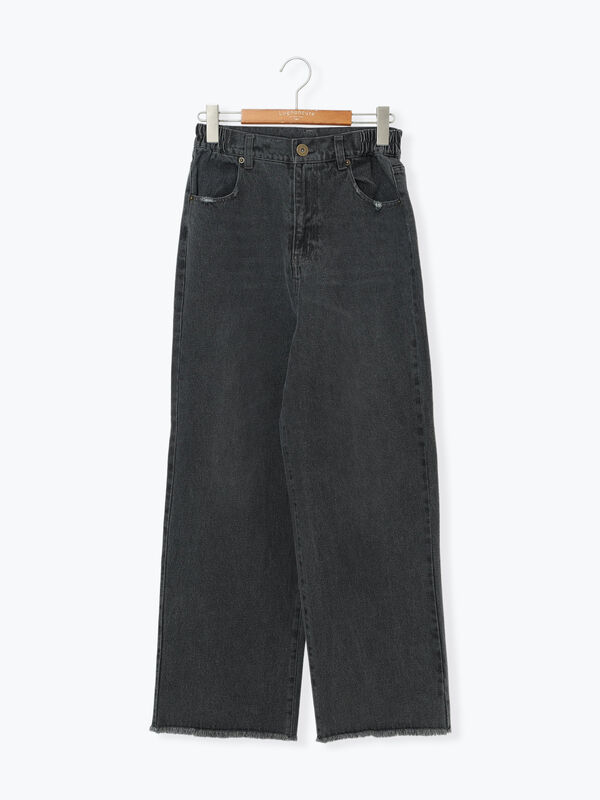 セール】 カットオフストレートデニムパンツ《2025autumn catalog item