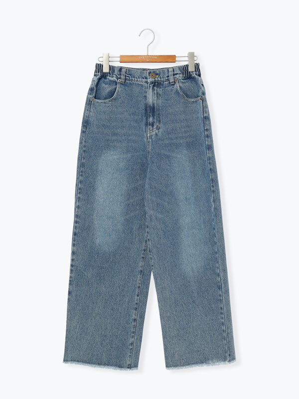 セール】 カットオフストレートデニムパンツ《2025autumn catalog item