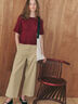 ストレートチノパンツ《2025autumn catalog item》（ベージュ）｜Lugnoncure（ルノンキュール）通販