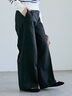 ストレートチノパンツ《2025autumn catalog item》（ブラック/ベージュ/ブラウン）｜Lugnoncure（ルノンキュール）通販
