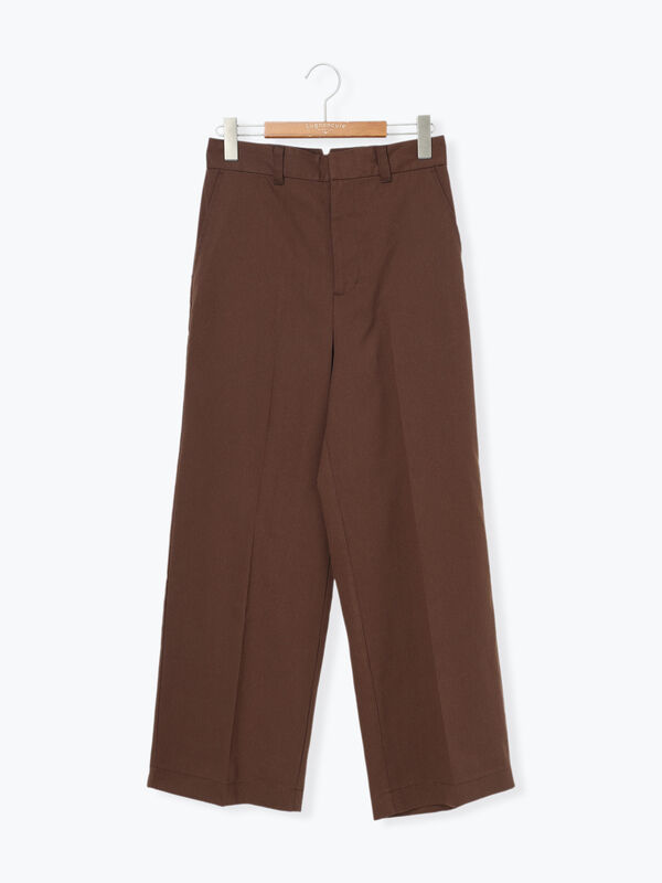 セール】 ストレートチノパンツ《2025autumn catalog item》（ブラック