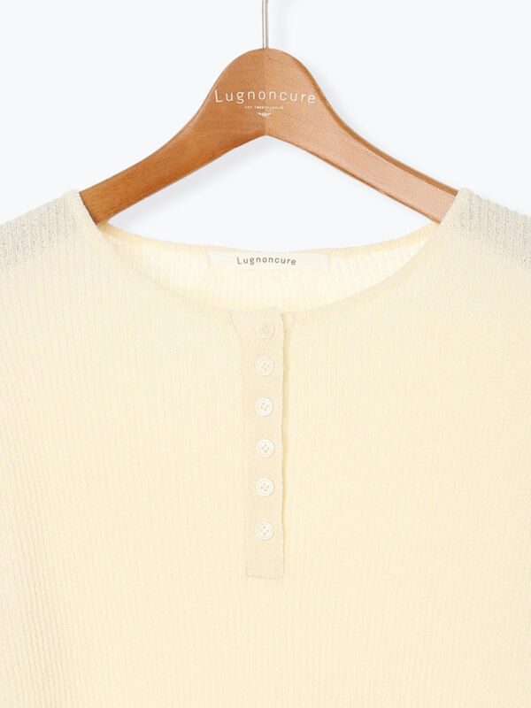 セール】 ヘンリーネックプルオーバーニット《2025autumn catalog item