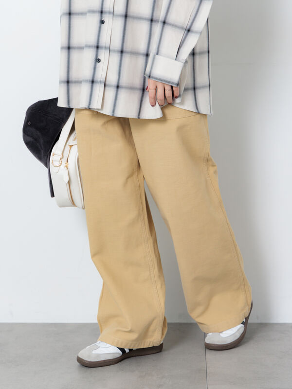 セール】 バックサテンベイカーパンツ《2025autumn catalog item