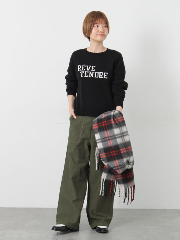 セール】 バックサテンベイカーパンツ《2025autumn catalog item