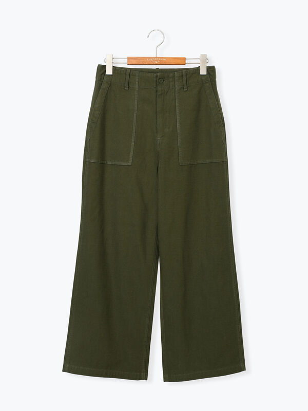 セール】 バックサテンベイカーパンツ《2025autumn catalog item