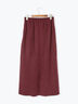 スウェード調バイアススカート《2025autumn catalog item》(レッド/ベージュ/ブラウン)|Lugnoncure(ルノンキュール)通販