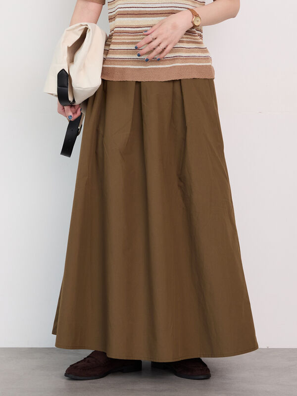 セール】 【選べる着丈】タイプライタースカート（グレー/ブラック