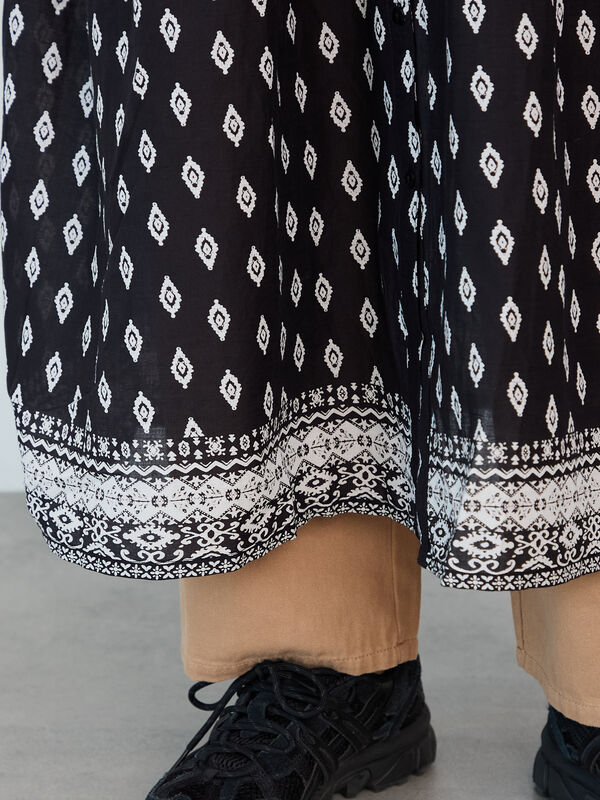 セール】 【INDIA made】無地/柄アソート前開きワンピース