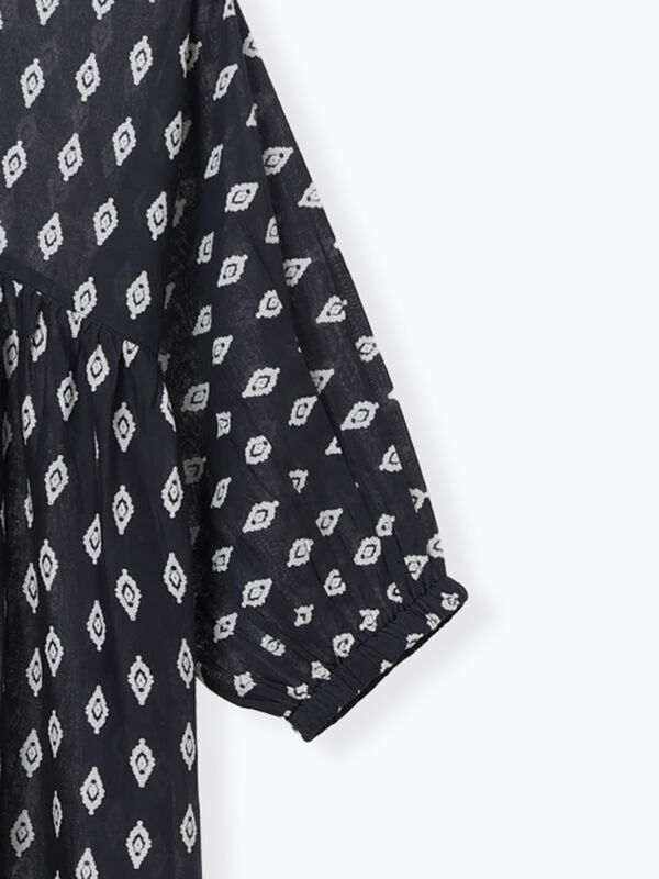 じ*こ様 【✨極美品✨】chill no ki チルノキ◎曼荼羅柄ワンピース セール】 【INDIA made】無地/柄アソート前開きワンピース