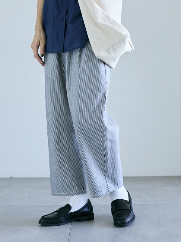 セール】 【選べる着丈】アソートストレートイージーパンツ（オフ