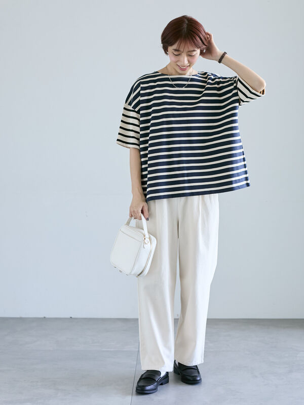 セール】 【選べる着丈】アソートストレートイージーパンツ（オフ