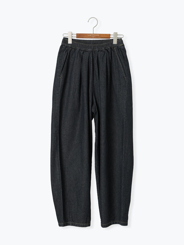 セール】 アソートコクーンイージーパンツ（オフホワイト/ブラック