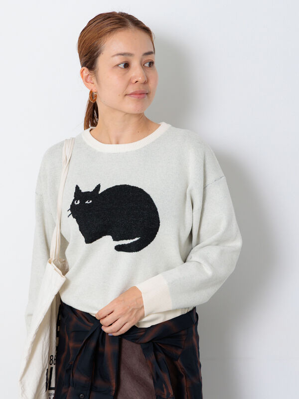 イルミネコ ネックレス＆ピアスセット◇特典ネコボックス◇Twinkle Cat