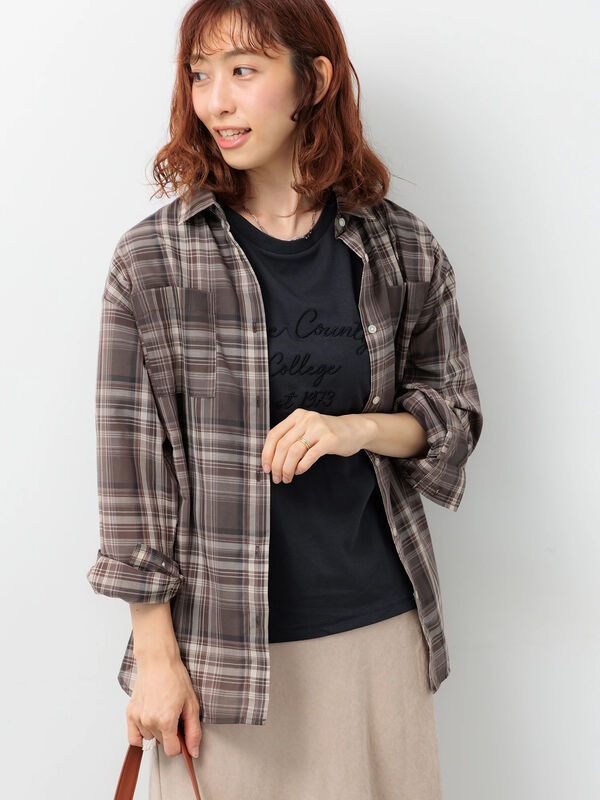 アソートレギュラーシャツ（オフホワイト/ブラック/ベージュ