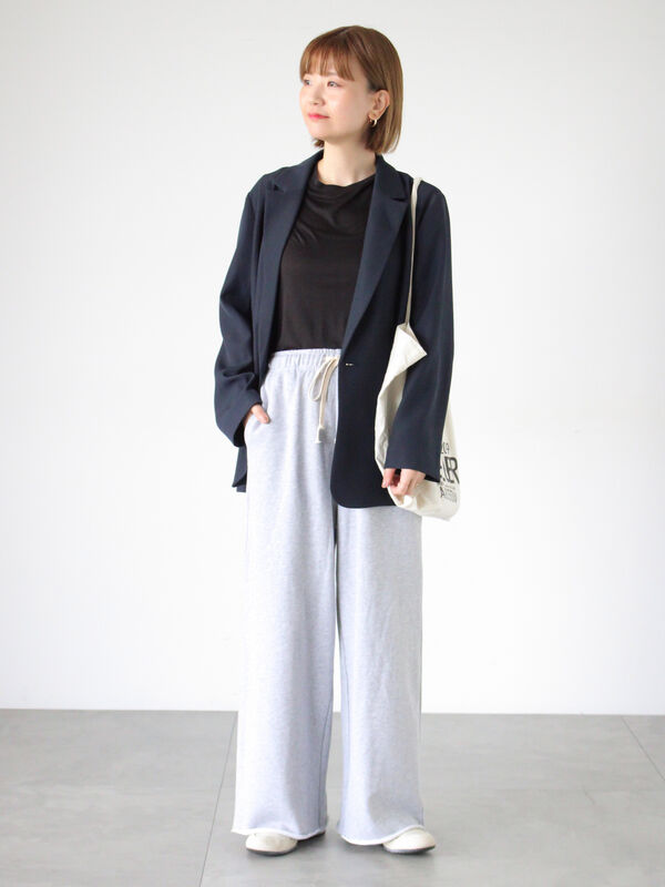 セール】 スウェットワイドパンツ《2025autumn catalog item》（グレー