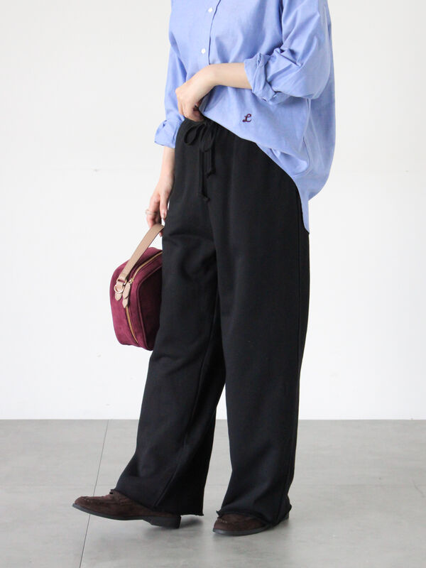 セール】 スウェットワイドパンツ《2025autumn catalog item》（グレー