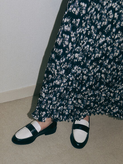 セール】 花柄クリンクルギャザースカート《2025autumn catalog item