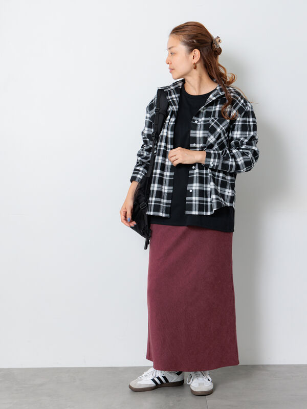 トップス NULLUS ENTANGE CHEKERED SOALON SHIRT トップス NULLUS ENTANGE CHEKERED SOALON SHIRT NULLUS ENTANGE