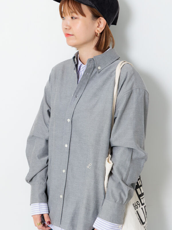 セール】 刺繍入りアソートオックスフォードシャツ《2025autumn