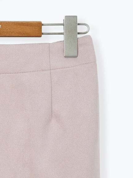 【選べる着丈】スウェード調タイトスカート（グレー/ブラック/ピンク/ブラウン）｜Lugnoncure（ルノンキュール）通販