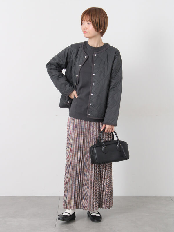 セール】 【選べる着丈】アソートプリーツスカート（オフホワイト