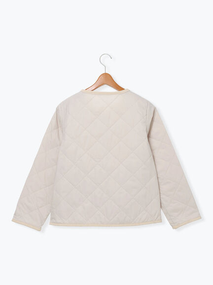 パッカブルノーカラーブルゾン（チャコールグレー/ブラック/ベージュ/ブラウン）｜Lugnoncure（ルノンキュール）通販