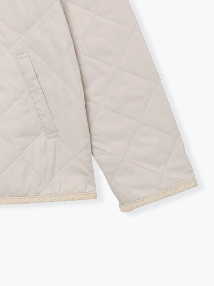 パッカブルノーカラーブルゾン（チャコールグレー/ブラック/ベージュ/ブラウン）｜Lugnoncure（ルノンキュール）通販