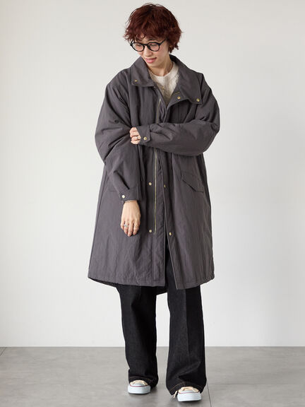 求心柄編みクルーネックニット（オフホワイト/チャコールグレー/ブラック/ピンク/グリーン）｜Lugnoncure（ルノンキュール）通販