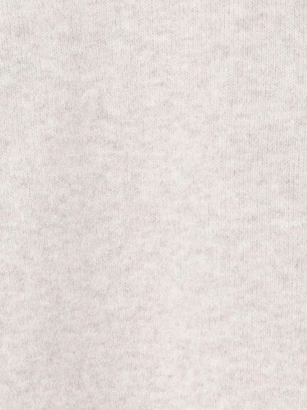 ウール混ふわふわクルーネックニット（グレー/ベージュ/オレンジ/ブルー/ネイビー）｜Lugnoncure（ルノンキュール）通販