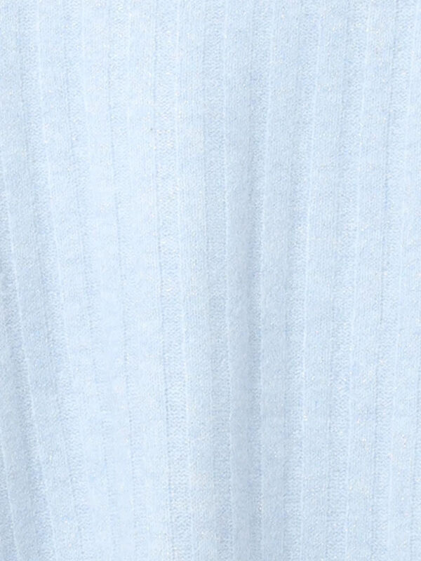 セール】 ラメ混ワイドリブニット（グレー/ベージュ/イエロー/サックス