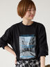 フォトプリントロングTシャツ（オフホワイト/グレー/ブラック）｜Lugnoncure（ルノンキュール）通販
